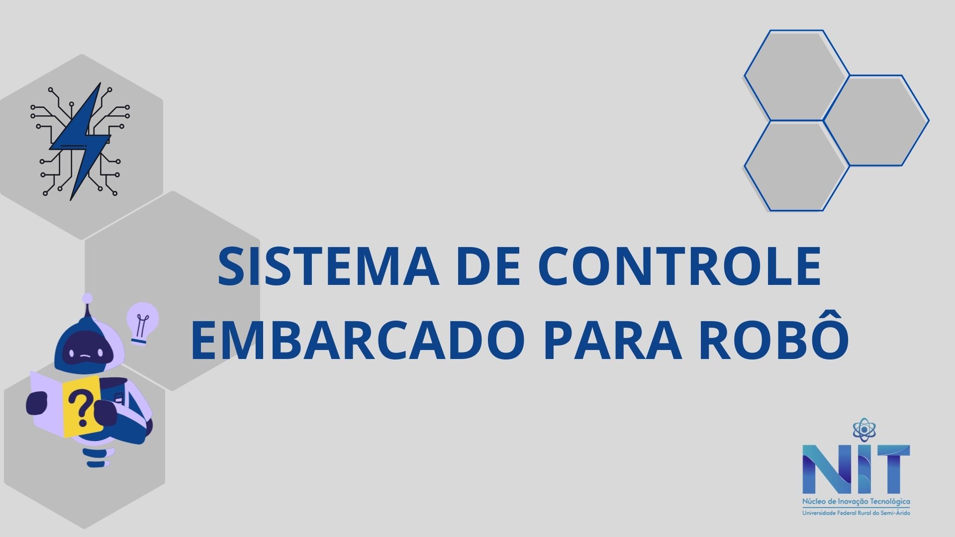 SISTEMA DE CONTROLE EMBARCADO PARA ROBÔ